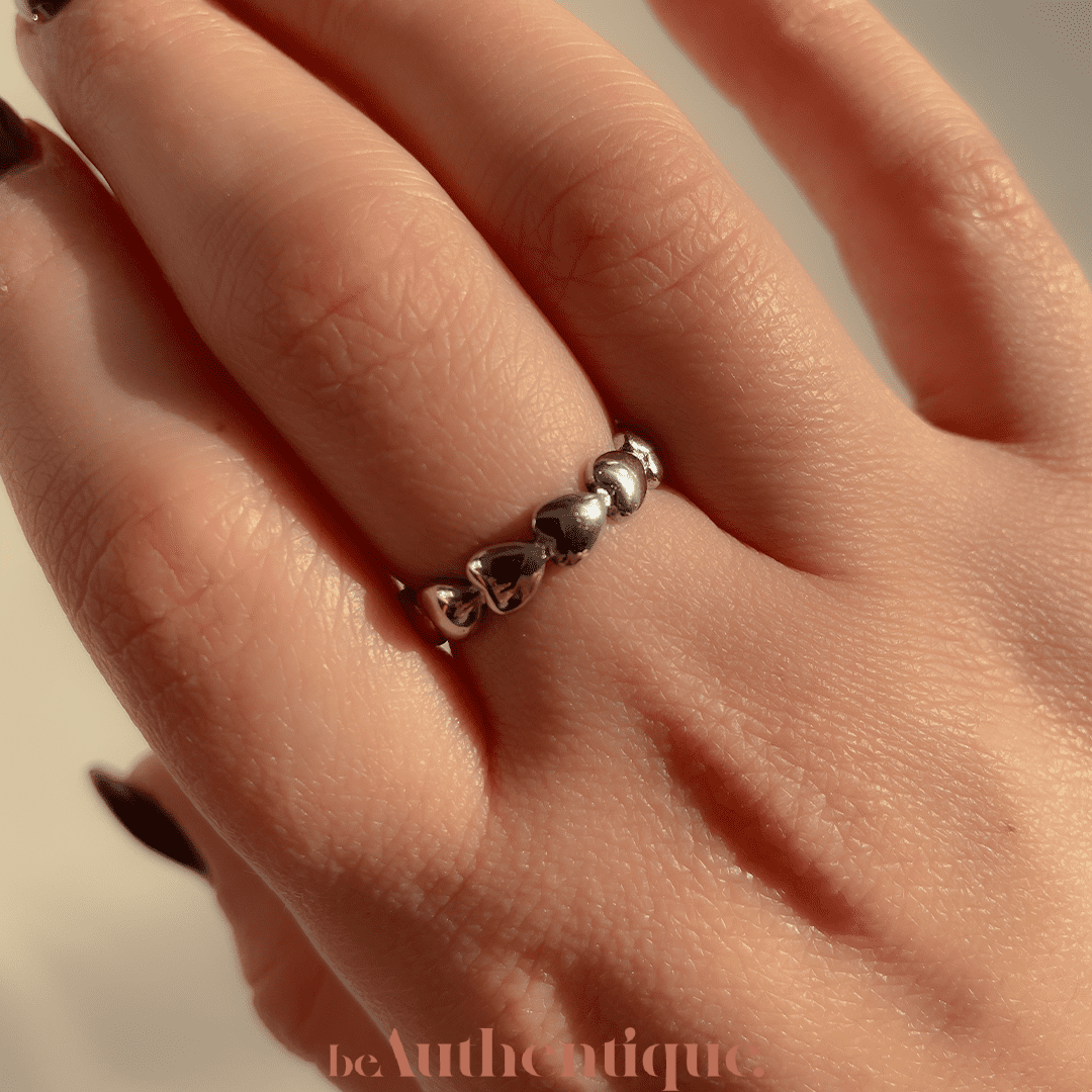 Anel cœur 2 - beAuthentique Jewellery